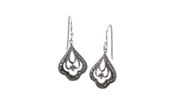 silver-marcasite-drop-earrings