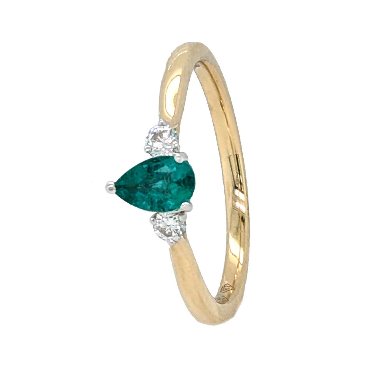 yellow-gold-hoop-and-heart-earring